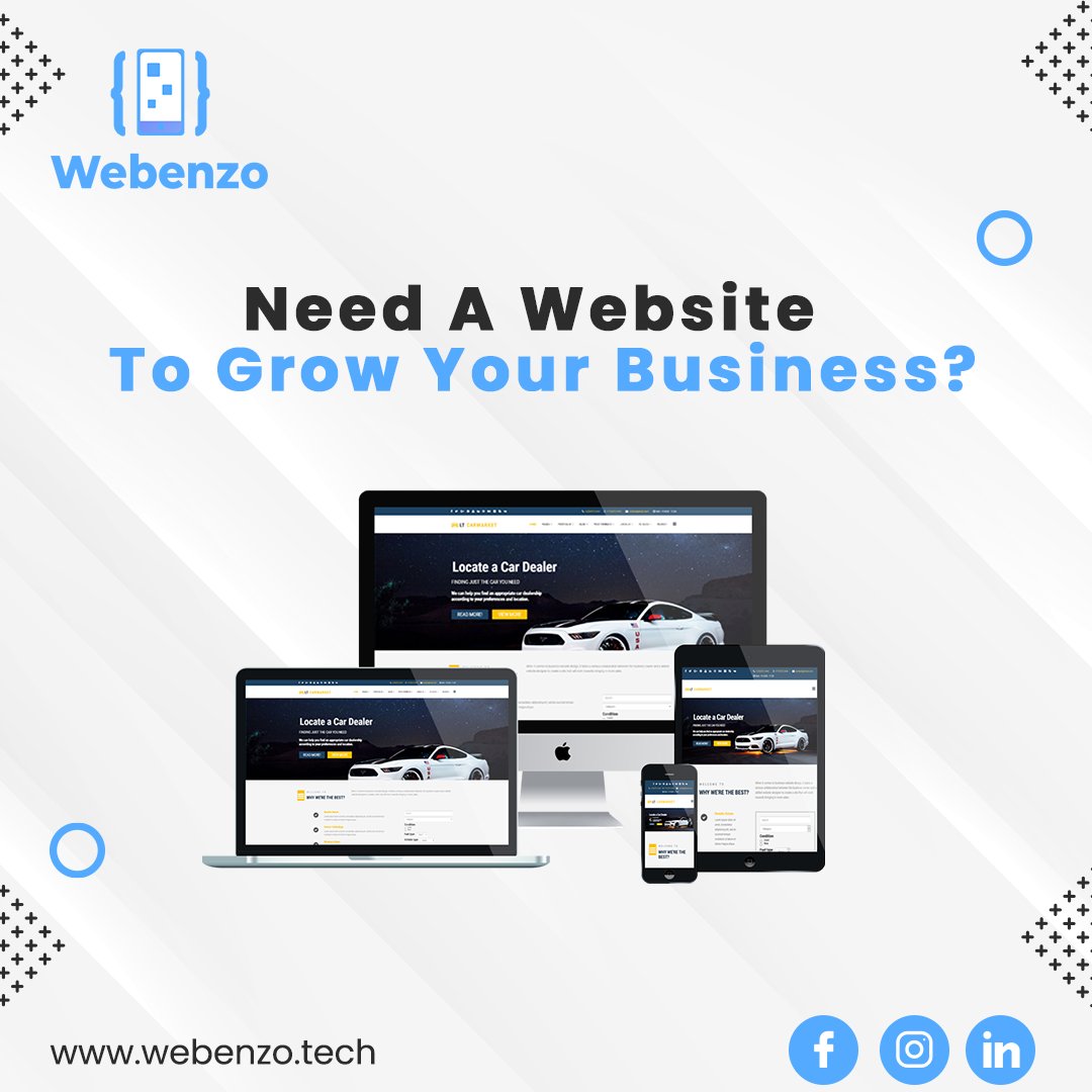 webenzotech's tweet image. 🚀 Need a Website to Grow Your Business?

At Webenzo, we design and develop modern, responsive websites that help your brand stand out and attract more clients. 

🌐 Visit us: webenzo.tech
📧 Email us: info@webenzo.tech

#Webenzo #WebDesign #WebDevelopment