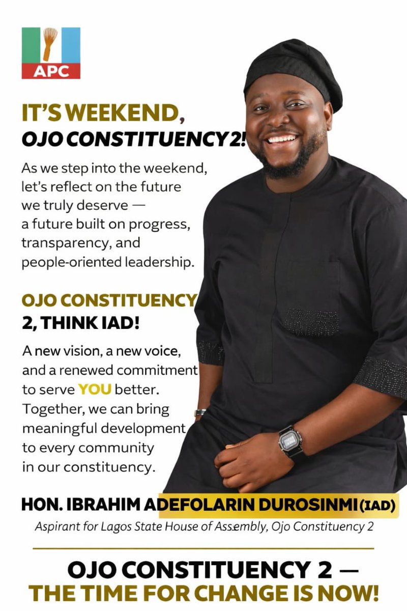 Ibrahim Adefolarin Durosinmi Media tweet media