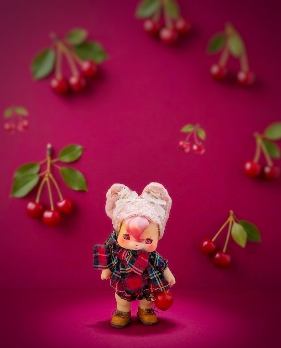 可愛い🎀🎀を身につけてるけど気の強そうな感じが好き🍒