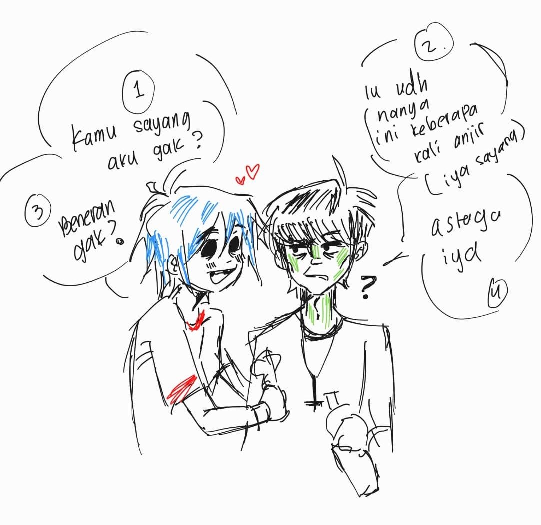 totallynotfishy's tweet photo. When you lowkeyyy have a semi romantic relationship with another 2doc artist ( ifykyk ) so you just gotta self project it on 2doc https://t.co/j5bCTv2fHB