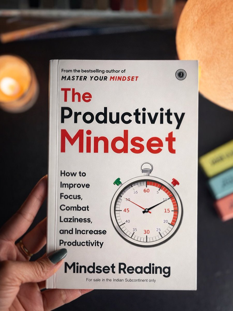 Mindset_Arch91's tweet photo. 11 POWERFUL LESSONS FROM THE BOOK "PRODUCTIVITY MINDSET" https://t.co/gGYt50F2TU
