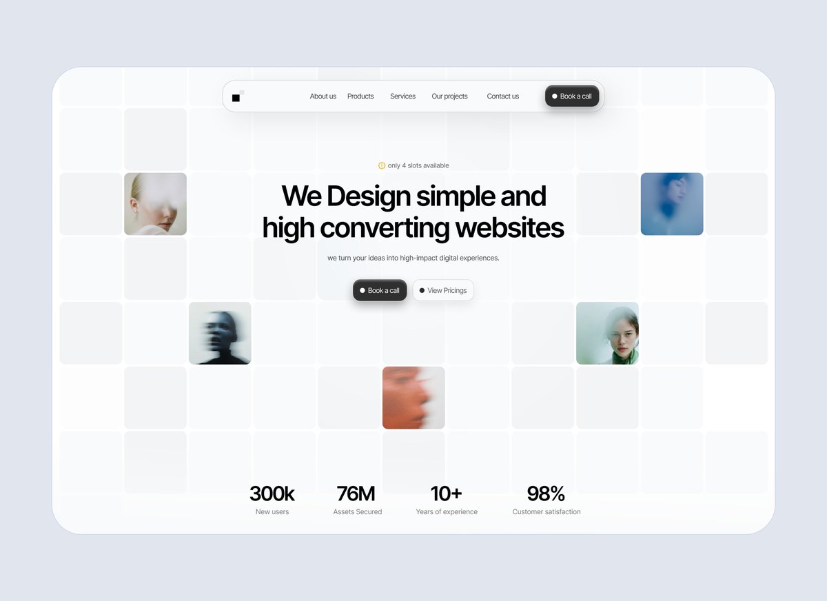 aligulshan705's tweet photo. Modern web design agency landing page design

🔗 Check it out on Dribble: https://t.co/x010JGhz2J

👾 We create Amazing Designs
🖥 Have an awesome project?
📩 DM us!
💌 aligulshan705@gmail.com https://t.co/FNHTwF9BHz