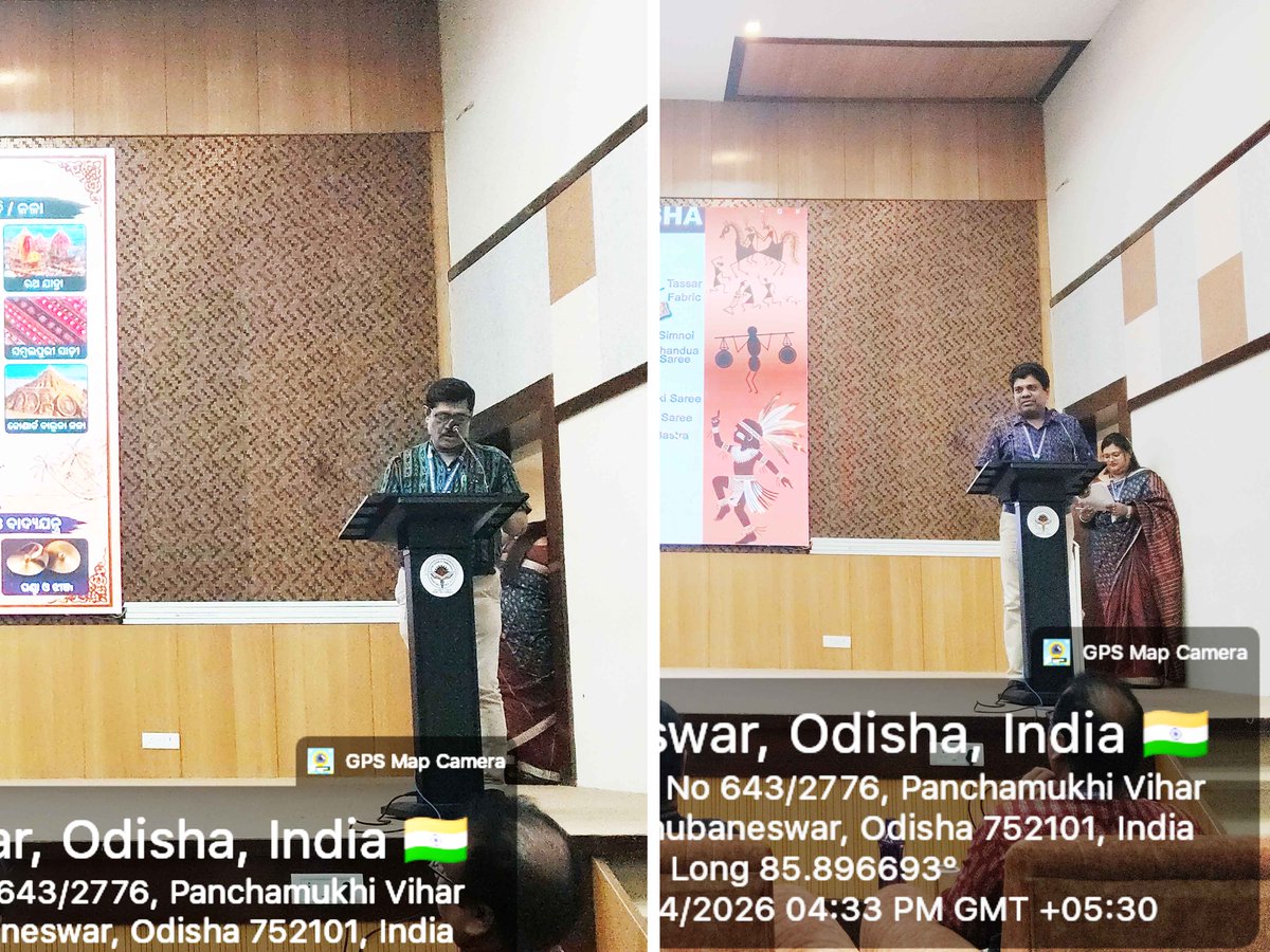 of_Astha's tweet photo. Bande Utkal Janani!
Celebrating the spirit of Utkal Divas at ASTHA School of Management! On April 2nd, 2026
We came together to honour the rich heritage and culture of Odisha.
#asthaschoolofmanagement #UtkalDivas #Odisha #ASTHAproud #CulturalCelebration https://t.co/lyis8SlJ0I