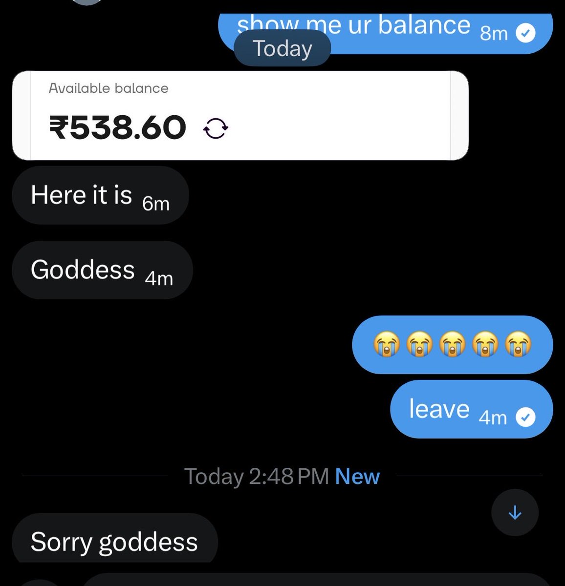 goddess karina 🎭 tweet media