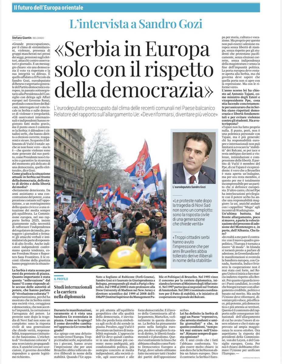 Sandro Gozi tweet media