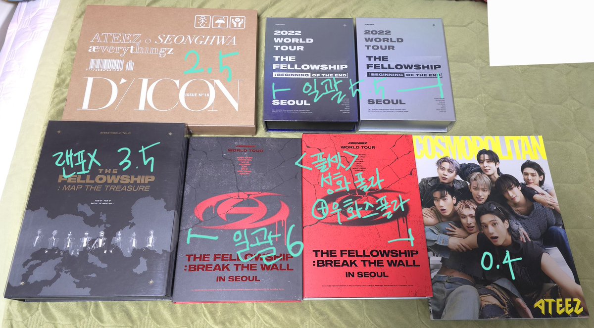 WON0099's tweet photo. 에이티즈 dvd 포토북 md 앨범 양도

사진 참고 (모두 준미포)
Email phishing scammers are not accepted. 🚫

https://t.co/vHmlTpctVM

ateez atz pc photocard sell buy wtb wts 교환 구매 판매 양도 홍중 성화 윤호 여상 산 민기 우영 종호 seonghwa yunho san mingi wooyeong jongho https://t.co/zqmwa3rhPX