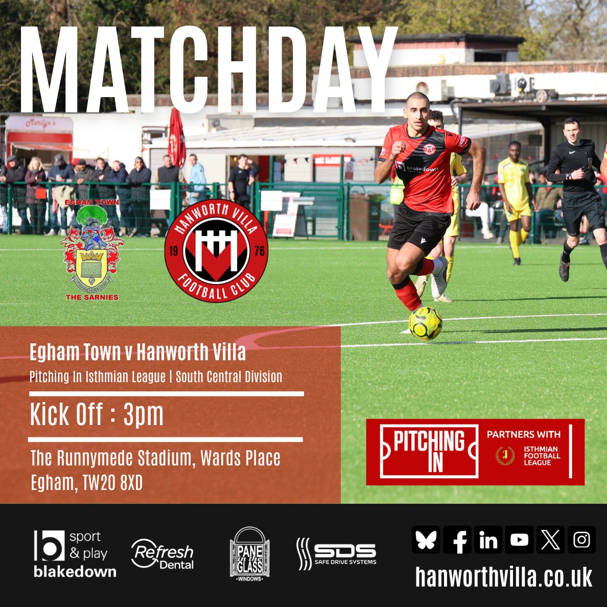 Hanworth Villa FC (P) tweet media