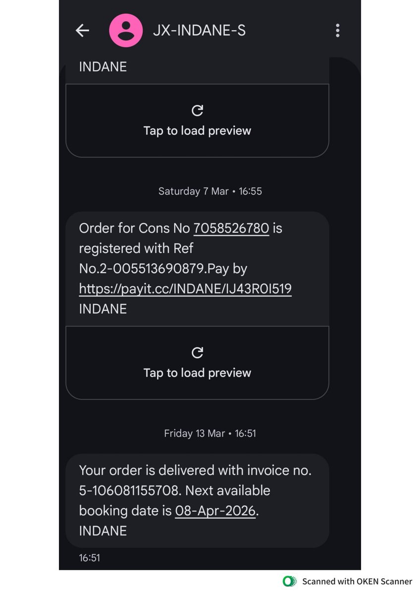 ManishaSJP's tweet photo. URGENT
@IndianOilcl @Bhopal_IDO Negligence &amp; suspected black marketing by SHUJALPUR SAHKARI VIPANAN (Shajapur). My order was fraudulently marked "Delivered" on 13-Mar WITHOUT the mandatory DAC/OTP being requested or provided. Cons No: 7058526780 Ref: 2-005513690879 @MoPNG_eSeva https://t.co/vwsKnZeZs4