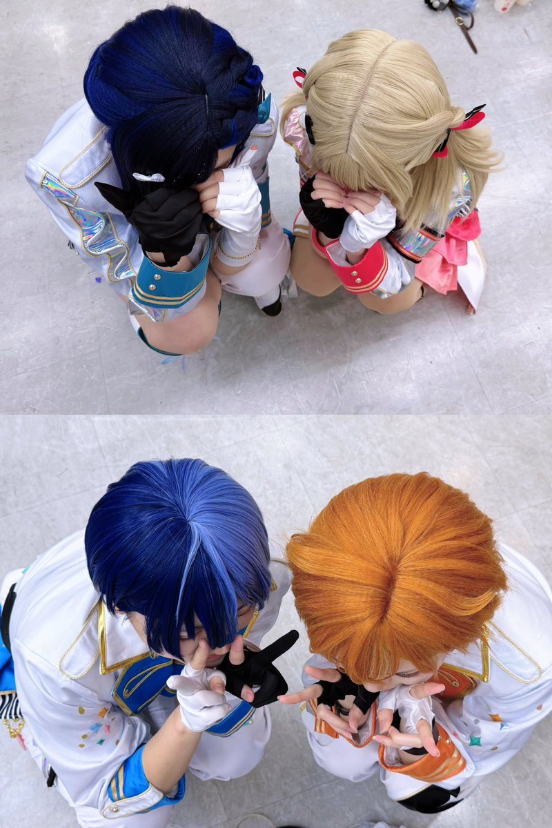 R00v0_'s tweet photo. 🩵🩷💙🧡
#prsk_cos https://t.co/GpO2EEpjFF