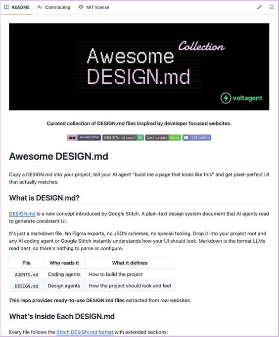 _guillecasaus's tweet photo. 🚨 Google Stitch acaba de lanzar más de 40 sistemas de diseño reales.

Una colección de archivos prediseñados, extraídos de productos reales como Stripe, Notion o ElevenLabs.

Son gratis y funcionan con Claude Code, Cursor y Copilot.

Aquí te explico todo lo que debes saber 👇 https://t.co/NmRqh4ZLhm