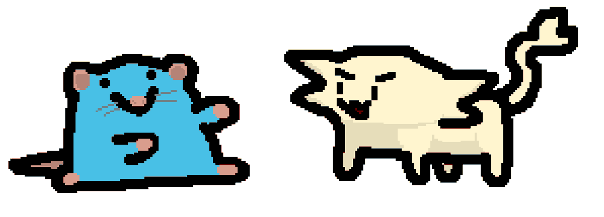 PigeonGod39's tweet image. Daily Rats for no reason

Day 639: Creature Feature Rat (featuring the creature) #rat #pixelart