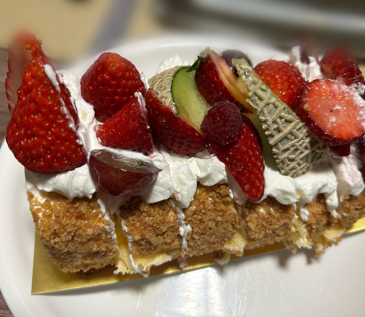chanko___rio's tweet photo. ここあちゃんがくれたケーキを
女の子とわけわけ🍴💗

めちゃ美味しかったぁ😋✨
ここあちゃんありがとう❤️❤️
@cocoa_chanko10 https://t.co/lPlMTH2bjx