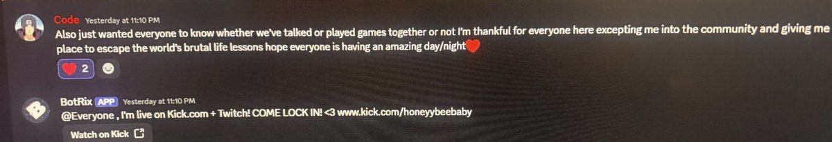 My community spoiled me so much. What an amazing night. Thank you to the people who show up and continue to show up, even just to chat. You truly make my dreams come true! 

Shout out to <a href="/DeJenQueen/">Ghost Jen ‎♡✧₊⁺</a> for the PHAT host &amp; sharing your community. Love you so much❤️🥹