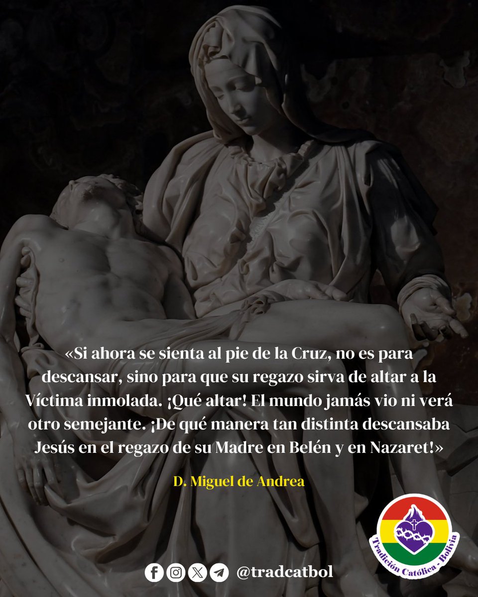 Tradición Católica - Bolivia tweet media