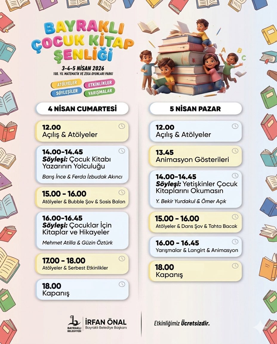 Bayraklı Belediyesi tweet media