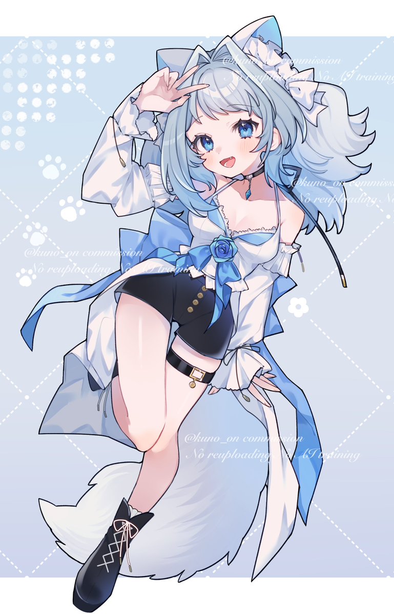 白咲らぐ💙🤍オリ曲「Placida」 tweet media