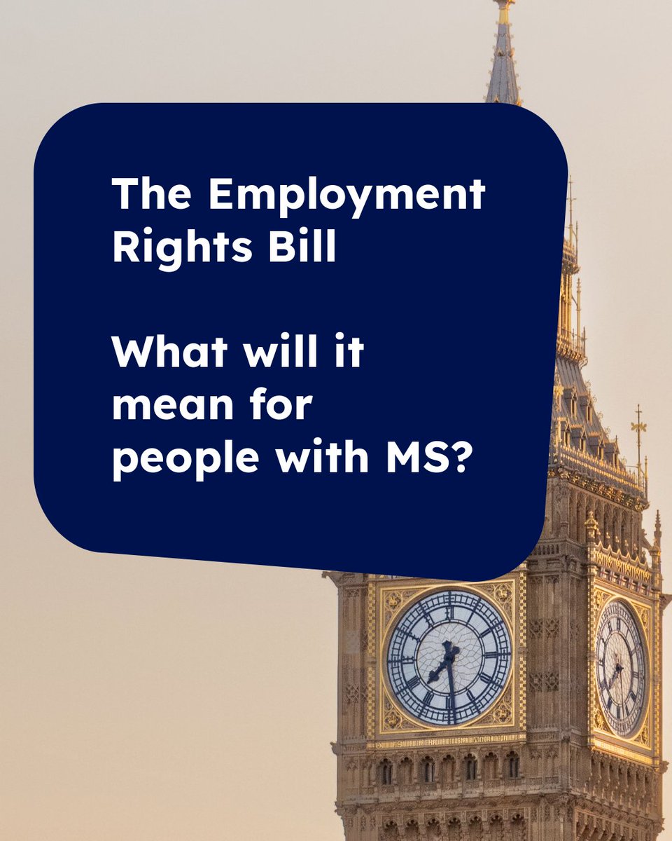 mssocietyuk's tweet photo. Employment laws are changing, with major updates coming from 6 April 2026.  

Find out more about what these changes mean for people with MS: https://t.co/ZJsimgQjnM 

And for more information on the full package of new employment rights: https://t.co/QgckjVJ9T2 https://t.co/LAWMiIO6LF