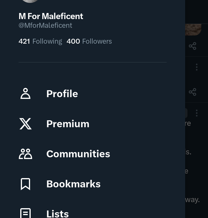 M For Maleficent tweet media