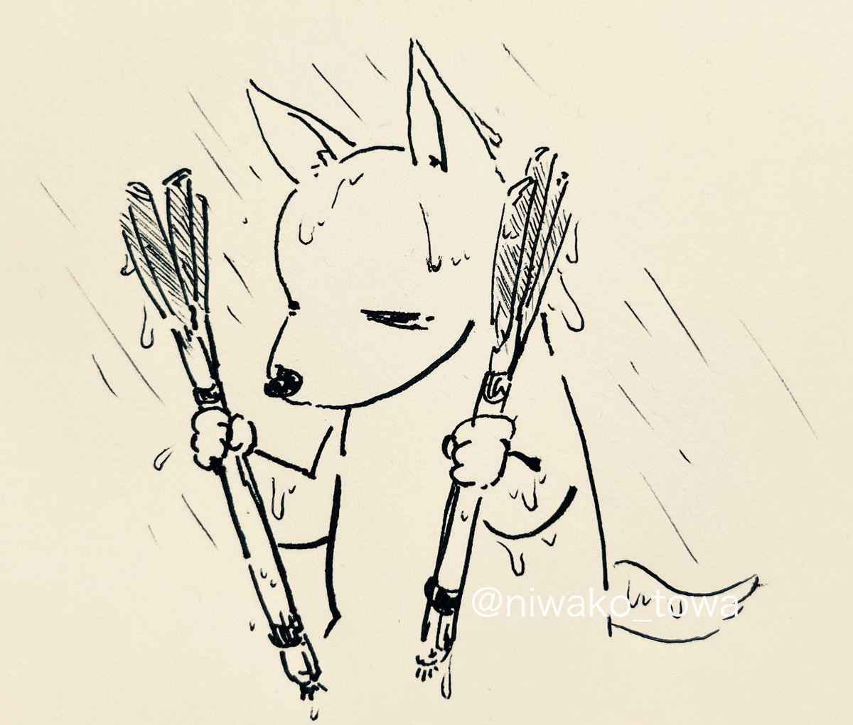 トワ 庭子 tweet media