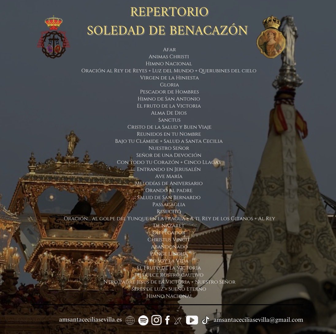 Agrupación Musical Santa Cecilia tweet media