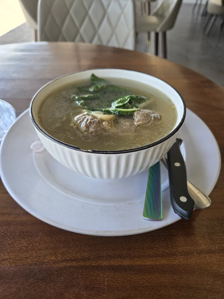 Soup at kamakis before tutafute form for the day