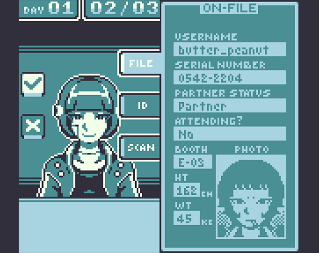 brewotakumag's tweet image. 🎁 VTubers, Please by RikOclon for Game Boy Color. 🛂 Manage a security checkpoint, and always have a double check! 📑@rikoclon

Check: rikoclon.itch.io/vtubers-please

#homebrew #gbc #gameboycolor #retro #game #vtubersplease