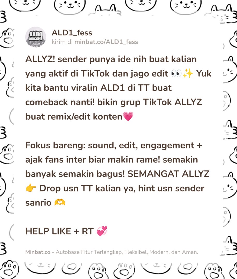 ALD1 MENFESS; BASE ON tweet media