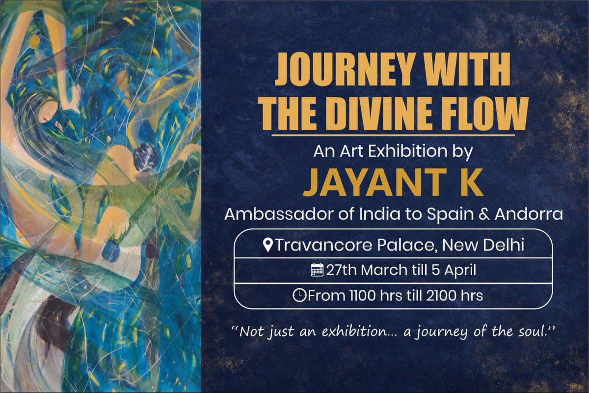 Jayant K creates art that does not rush to explain itself, and that is where its beauty lies. Let yourself wander through a space where every canvas has its own emotional rhythm. #BeyondTheBrush