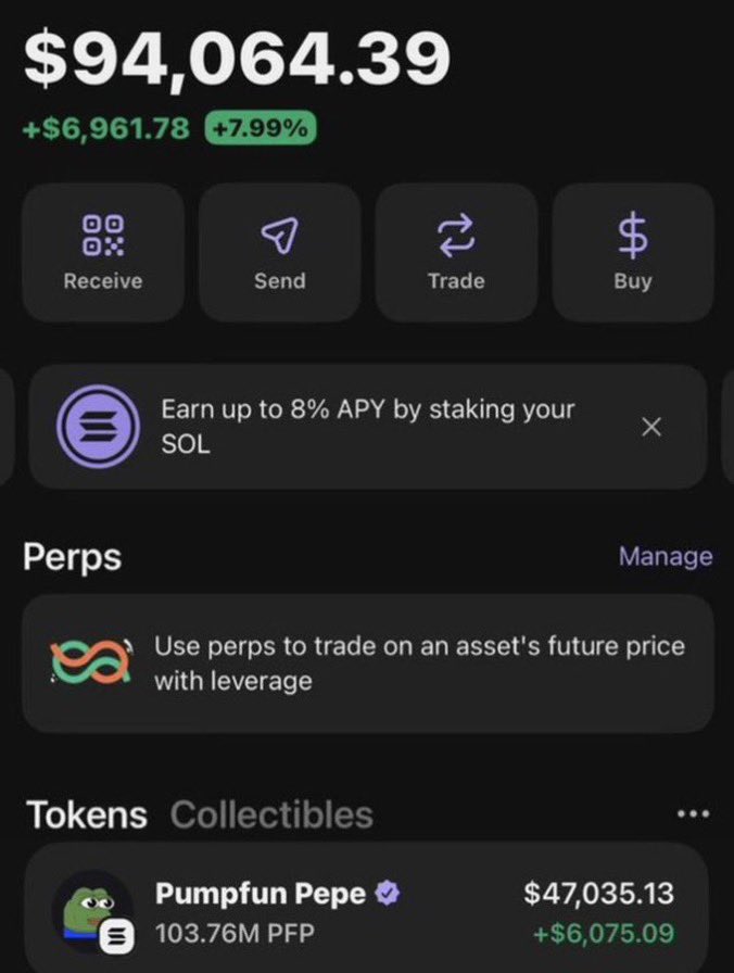 SeedSummoner's tweet photo. $PFP 🚀💥
Printing huge profits in my Alpha TG 💰

Copy trades = same gains as me if you’re in the group.
CA: 5TfqNKZbn9AnNtzq8bbkyhKgcPGTfNDc9wNzFrTBpump
Join TG: https://t.co/s4wp1f1jsn

#Memecoin #Solana https://t.co/uPTxMIa0t3