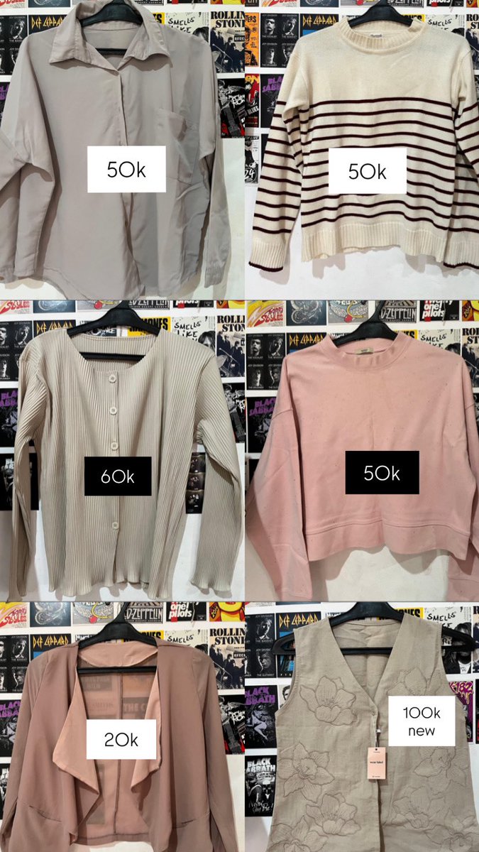 fairruy's tweet image. hi guys aku mau pre♥️ baju baju akuu, bisa co 🍊 jugaa ya !
for detail boleh dm dan jangan lupa mention akuu 😆
#preloved #wts #zonauang #zonajajan