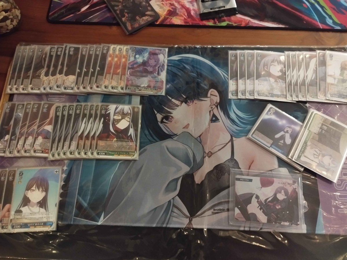 WeissBandung's tweet photo. 04/03(金)に開催したヴァイスシュヴァルツの18thアニバーサリー大会結果です｡ 
参加者は8名でした。

優勝  Argoさん「BD」
準優勝 Shikiさん「LHS」
3位 Manofplanさん「K--」

デッキレシピを頂いたので掲載します!
#WS #ws2tcg #ヴァイス #ヴァイスシュヴァルツ #優勝レシピ https://t.co/f53Fc00FNo
