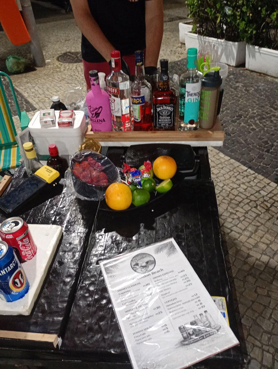 Hoje vamos estar te aguardando na praça do lido. Copacabana