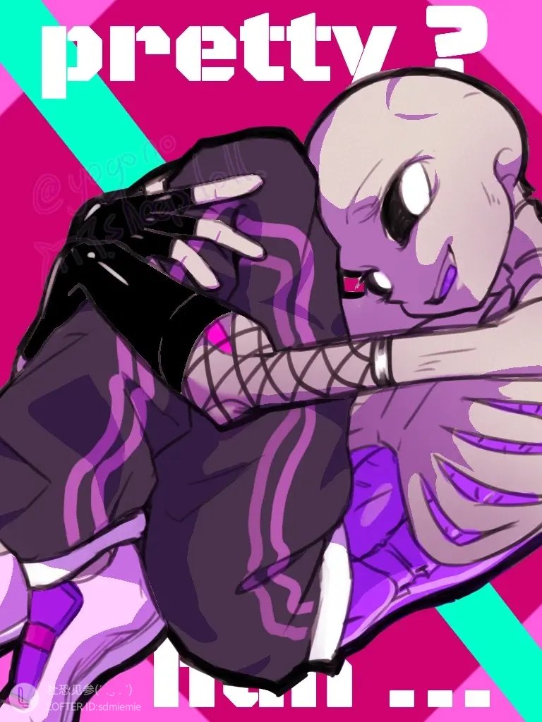 #lustsans
如果这个画面的某些因素让人感到不解或反感我先道歉_(:з」∠)_但我只是想随意画点