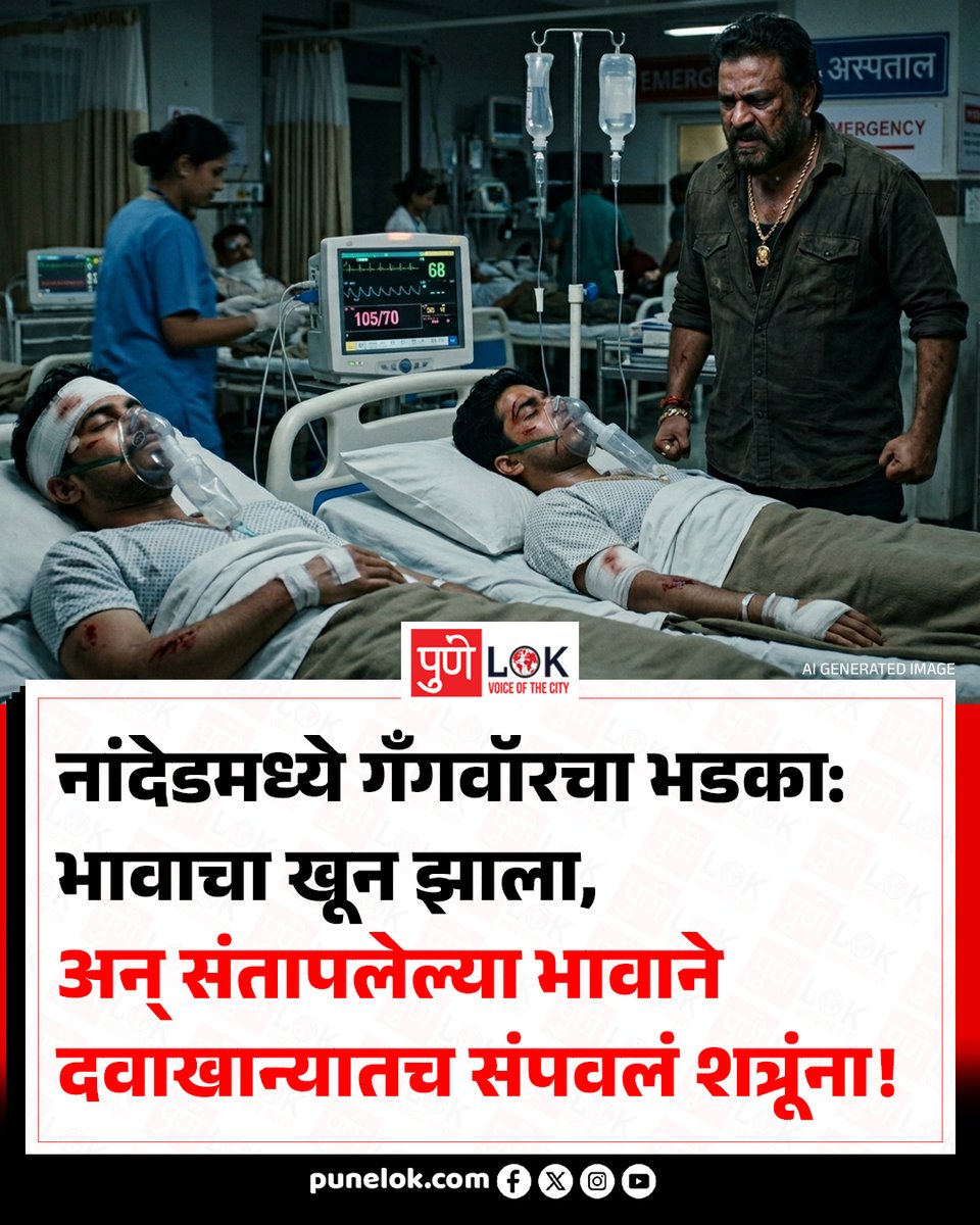 punelok's tweet photo. #Nanded #CrimeNews #MaharashtraNews #PuneLokNews #CrimeUpdate https://t.co/LI3om2bPSc