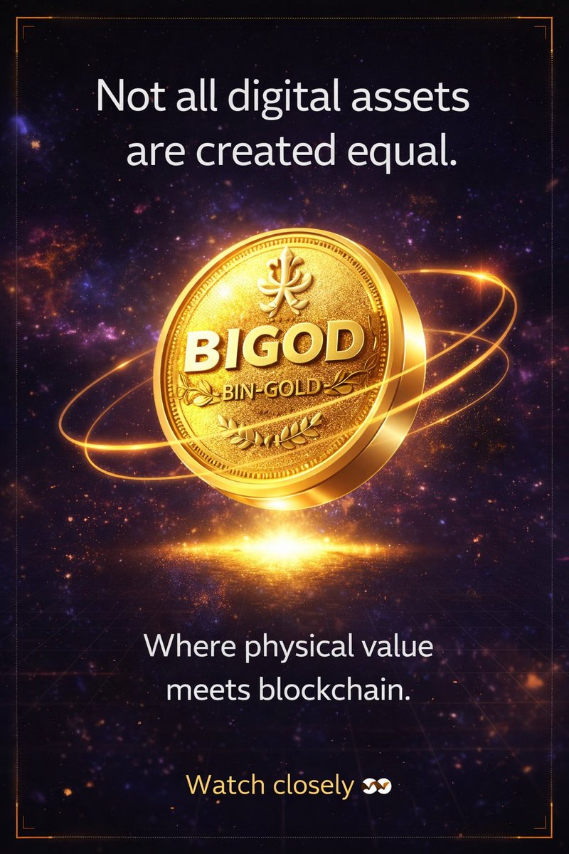 RWA is reshaping crypto by bringing real assets like gold onchain. Instead of speculation, it adds value, transparency, and trust. Projects like $BIGOD highlight this shift, combining blockchain with tangible backing for long term utility. <a href="/BiGODToken/">BIGOD</a> 
#BIGOD #RWA #Gold 🔥!