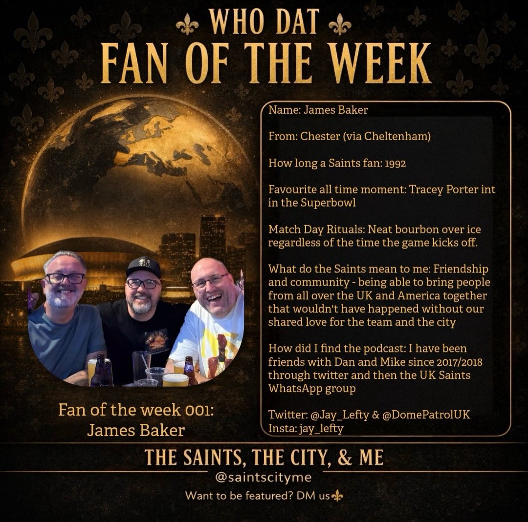 The Saints, the City, and Me tweet media