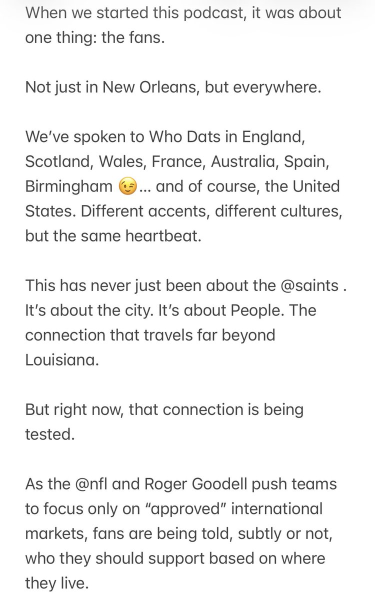 The Saints, the City, and Me tweet media