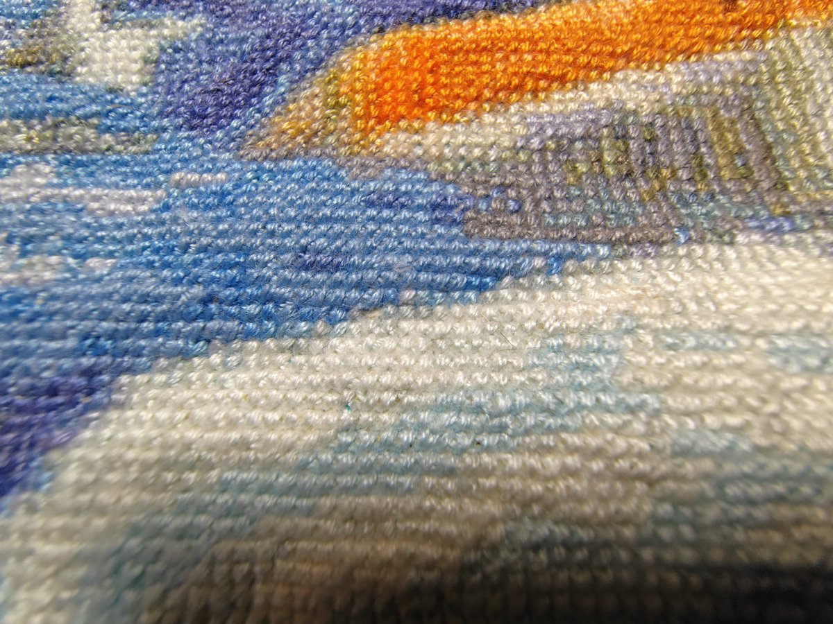 valencia3104231's tweet image. 山形を拠点に活動する「山形ステッチ」。
A2サイズの作品は制作時間1,500時間が刻まれています。
糸が生み出す独特の奥行きと質感は、写真や映像では伝わりきりません。  
作品の販売・レンタルも対応可能です。  5/2-5/15 山形県郷土館 文翔館
#山形ステッチ #CrossStitch #Embroidery #Art