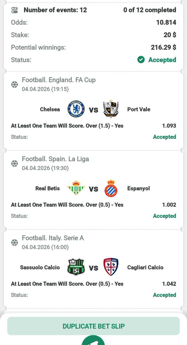 KING OF ODDS tweet media