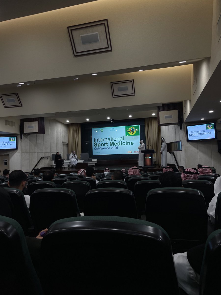 Na11liil's tweet photo. Day 2 
international Sport medicine conference 2026
#الطب_الرياضي
#المؤتمر_الدولي_للطب_الرياضي https://t.co/XgrWtS0Nrx
