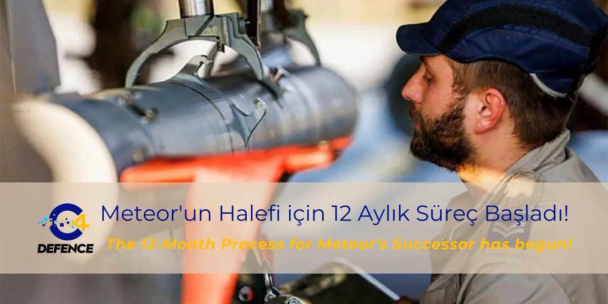 C4Defence's tweet image. Meteor'un Halefi için 12 Aylık Süreç Başladı!
The 12-Month Process for Meteor's Successor has begun!

İngiltere ve Fransa, #Meteor füzesinin halefini belirlemek için MoU imzaladı.

12 ay sürecek ortak çalışma ile geleceğin hava tehditlerine karşı yeni nesil #füze konseptleri