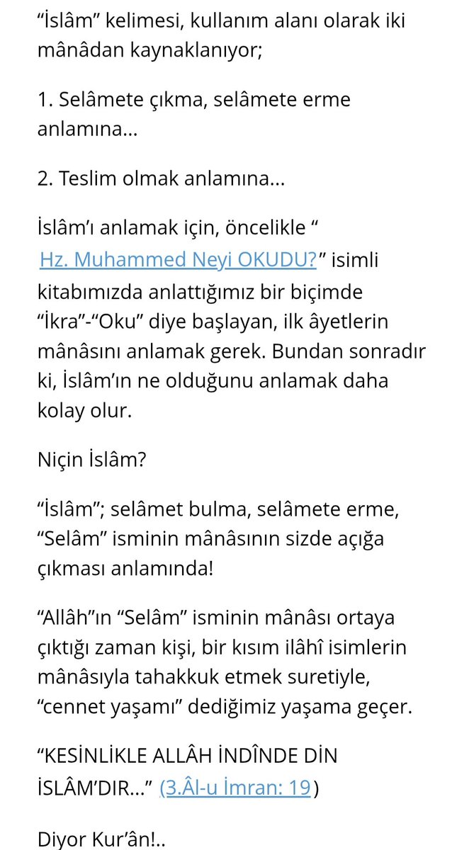 hakanpecel's tweet photo. Teslim olmak ağır geldi gururlarına, benliklerine;korkularını aşamadılar; dünyalarındakilerden vazgeçemediler Allah uğruna!Ayrı düştüler!

TESLİM OL RABBİNE, SELÂMET DİLE; ânın da da geleceğin de de sana selameti yaşatsın.

“BEN”lik iddiasını terkedip teslim olan SELÂMET BULDU
AH https://t.co/XJjhgKZ1T9