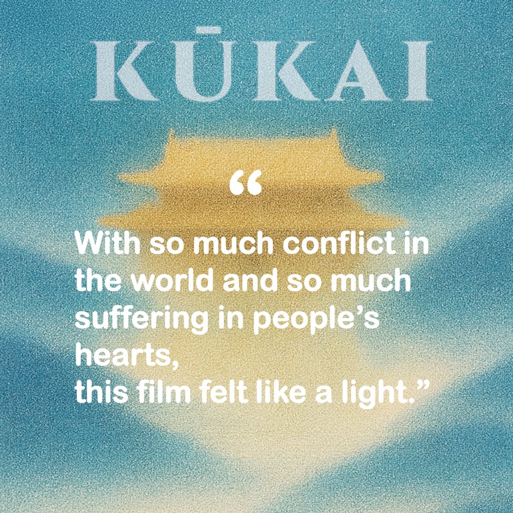 kukaimovie's tweet photo. Three venues. Three screenings. Not one of them ended on time. ✨

Oxford Union Society.
Odeon Tottenham Court Road.
Bush House, King’s College London.
After each 90-minute film, we planned an hour for Q&A —
the longest ran until nearly 10pm.
And even then, it didn’t really end…
we simply moved from the cinema to a restaurant,
and no one wanted the night to stop. 🌙

Across these UK preview screenings,
we received so many thoughtful reflections and generous words. ❤️
Now, carrying that warmth with us,
we’re on our way to the United States —
to Southern California, the heart of world cinema. 🎬🌴
And we truly can’t wait to meet you there.

📌Next stop: Southern California 🇺🇸
Exclusive preview screenings + Q&A ✨
Apr 10 · 7:00 PM | Pasadena
Apr 11 · 2:30 PM | DTLA
Apr 12 · 2:00 PM | Beverly Hills
Apr 17 · 7:00 PM | Orange County
Apr 18 · 2:30 PM | Irvine
Apr 19 · 2:30 PM | Rolling Hills Estates

We look forward to seeing you very soon ❤️

#Kukai #IndependentFilm #SouthernCalifornia #Documentary #LAEvents #FilmScreening