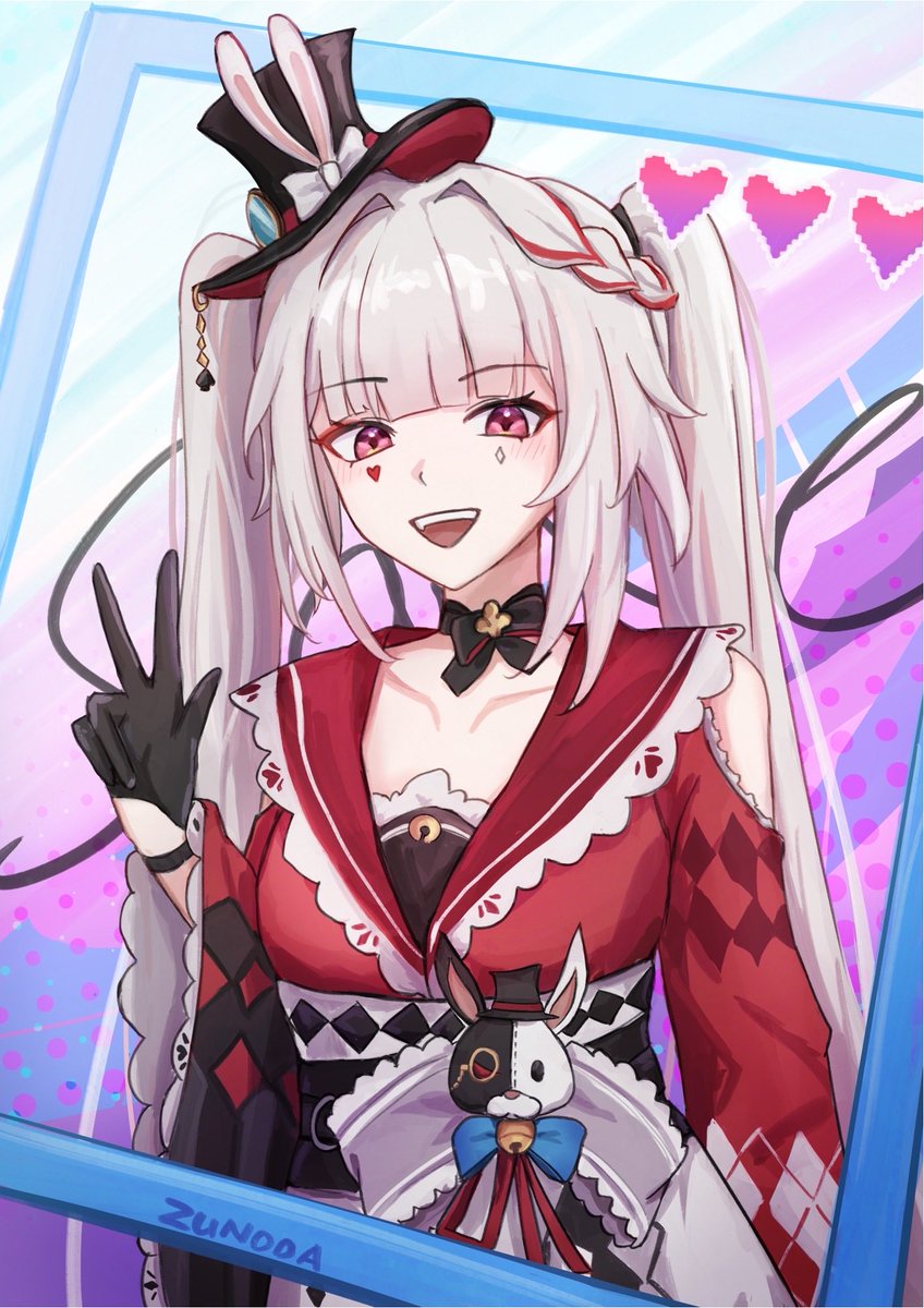 zu_noda's tweet photo. 🐰🎩
#Sparxie #HonkaiStarRail https://t.co/uxbSsrhltf