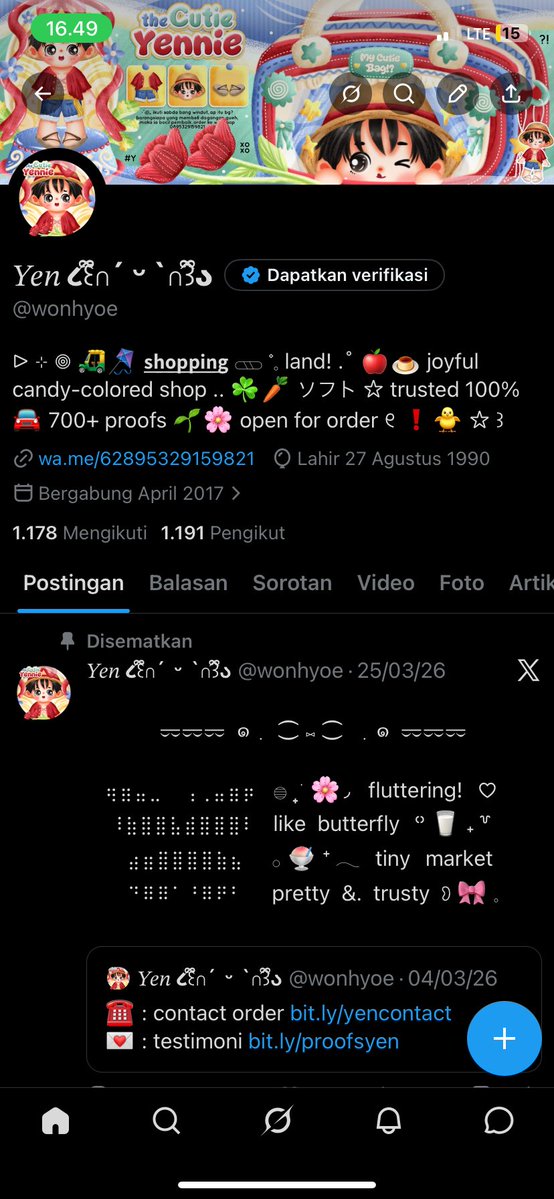 Yen — 700+ proofs on pinned ⭐️ tweet media