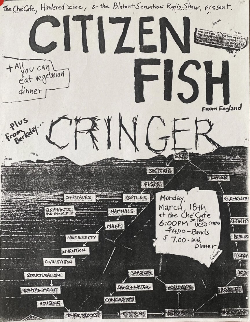 ChingGisIII's tweet photo. Flyers #CitizenFish #Subhumans #Punk https://t.co/ZpBiaXSBSQ