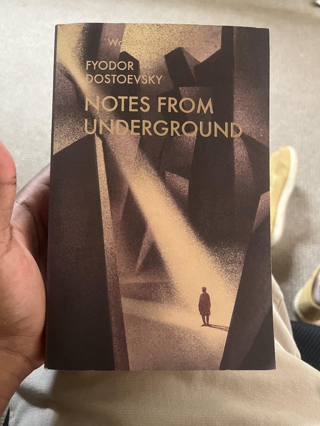 LezersUg's tweet photo. Notes from Underground by Fyodor Dostoevsky. https://t.co/gBW7VJYkqa