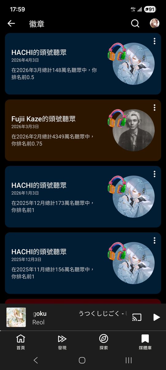 為了演唱會聽到0.5%...