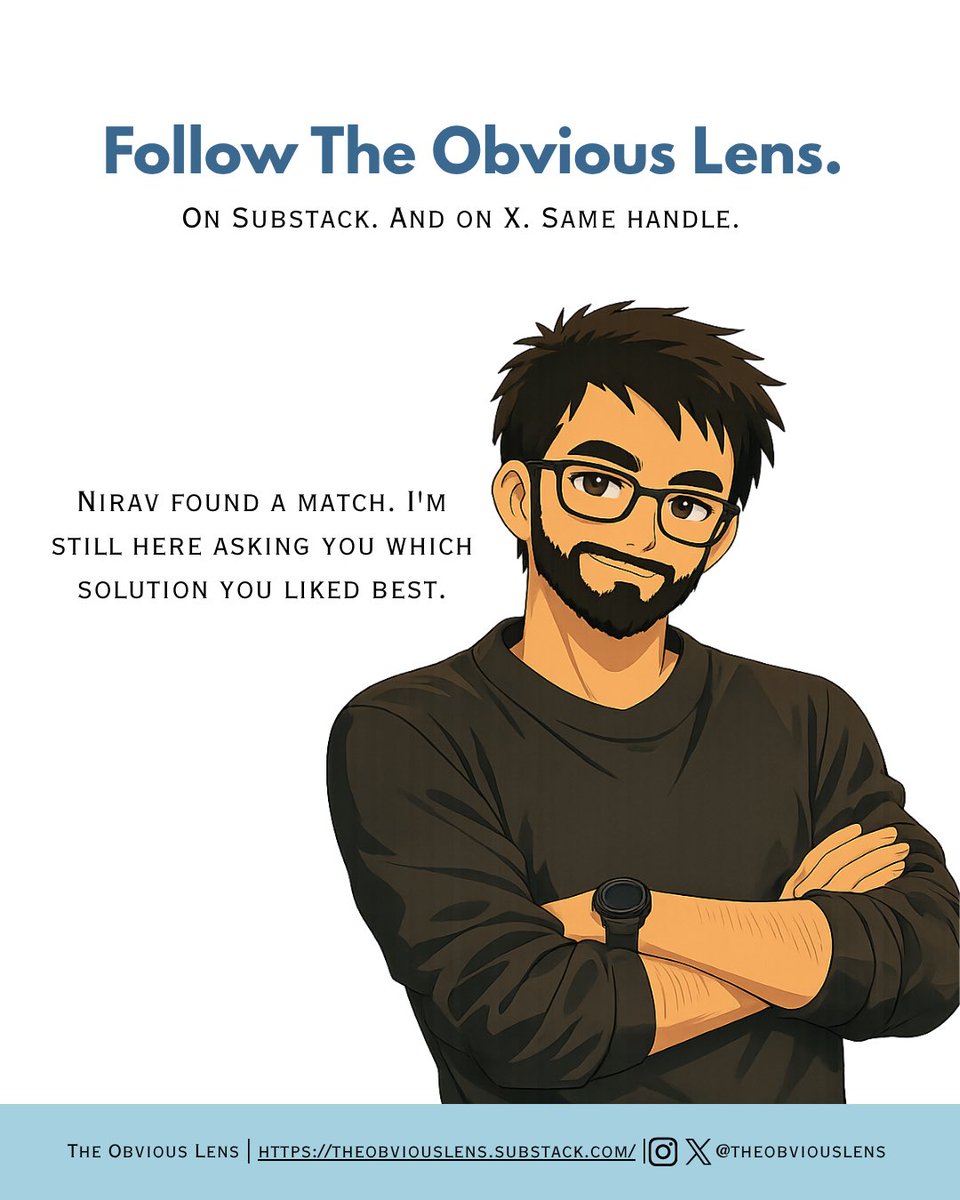 The Obvious Lens (@theobviouslens) / Posts / X