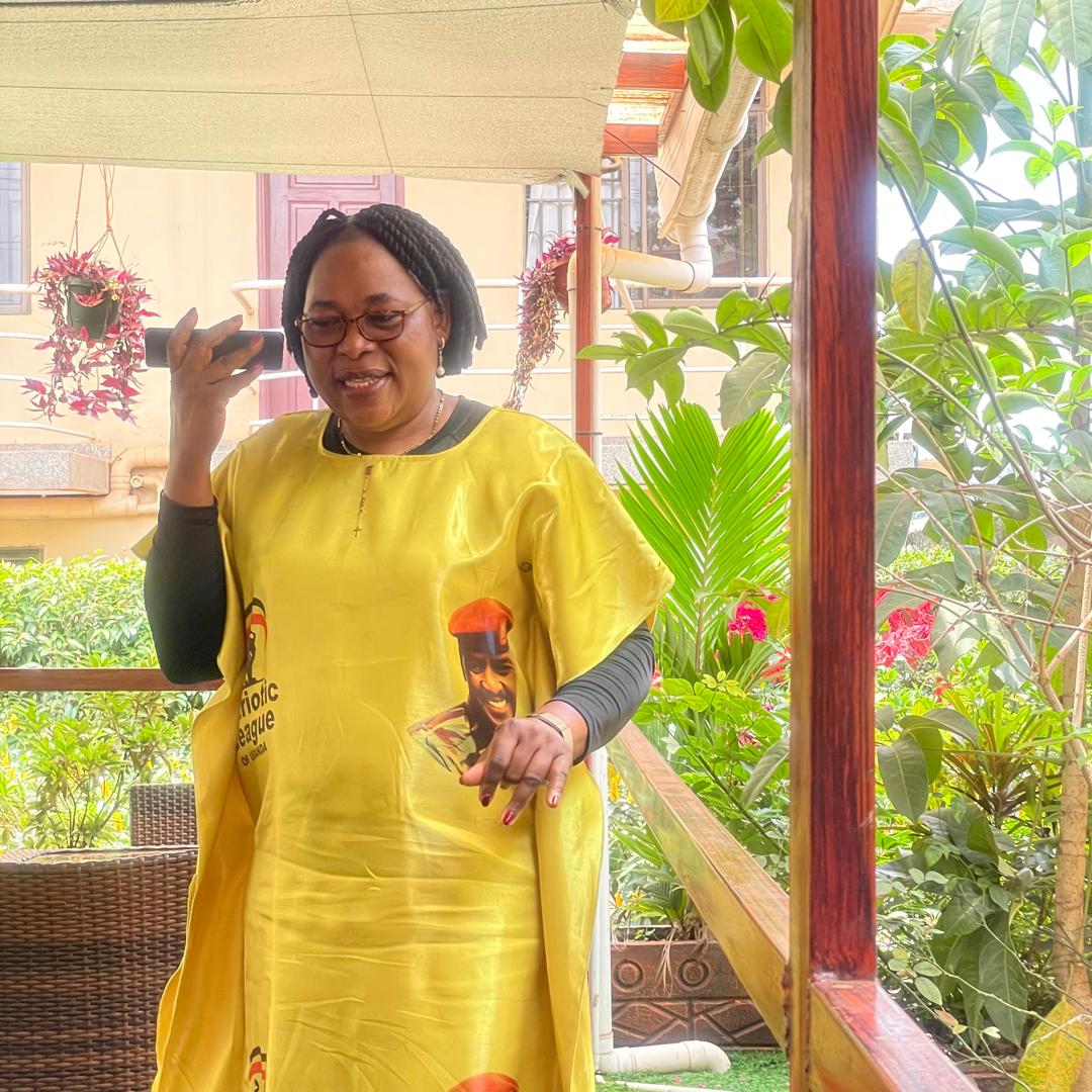 Hon: Harriet Ssali tweet media